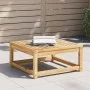 Solid acacia wood garden table 63x63x30 cm by vidaXL, Modular outdoor sofas - Ref: Foro24-366493, Price: 69,07 €, Discount: %