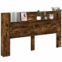 Kopfteil mit LED-Räuchereiche 180x16,5x103,5 cm von vidaXL, Kopf- und Fußteile - Ref: Foro24-839263, Preis: 114,35 €, Rabatt: %