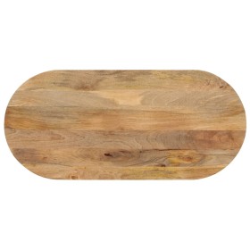 Tablero de mesa ovalado madera maciza de mango 90x40x2,5 cm de vidaXL, Tableros para mesas - Ref: Foro24-370123, Precio: 47,8...