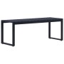 Gartenbank PS-Platte schwarz 120,5 cm von vidaXL, Gartenbänke - Ref: Foro24-49492, Preis: 100,59 €, Rabatt: %