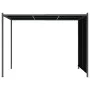 Garden pergola with retractable anthracite gray roof 3x3 m by vidaXL, Pergolas, arches and garden trellises - Ref: Foro24-493...