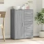 Sonoma graues Sideboard aus Holzwerkstoff, 60 x 31 x 84 cm von vidaXL, Sideboards - Ref: Foro24-840511, Preis: 105,10 €, Raba...