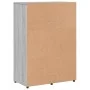 Sonoma graues Sideboard aus Holzwerkstoff, 60 x 31 x 84 cm von vidaXL, Sideboards - Ref: Foro24-840511, Preis: 105,10 €, Raba...