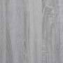 Aparador de madera de ingeniería gris Sonoma 60x31x84 cm