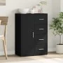 Black engineered wood sideboard 60x31x84 cm by vidaXL, Sideboards - Ref: Foro24-840507, Price: 96,76 €, Discount: %