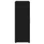 Black engineered wood sideboard 60x31x84 cm by vidaXL, Sideboards - Ref: Foro24-840507, Price: 96,76 €, Discount: %