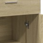 Aparador madera de ingeniería roble Sonoma 60x30x84 cm
