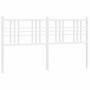 Kopfteil aus weißem Metall, 150 cm von vidaXL, Kopf- und Fußteile - Ref: Foro24-376407, Preis: 43,96 €, Rabatt: %