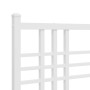 Kopfteil aus weißem Metall, 150 cm von vidaXL, Kopf- und Fußteile - Ref: Foro24-376407, Preis: 43,96 €, Rabatt: %