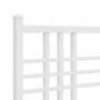 Kopfteil aus weißem Metall, 200 cm von vidaXL, Kopf- und Fußteile - Ref: Foro24-376411, Preis: 46,05 €, Rabatt: %