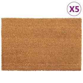 Fußmatten 5 Einheiten natürliche Kokosfaser 40x60 cm von vidaXL, Fußmatten - Ref: Foro24-155559, Preis: 49,32 €, Rabatt: %