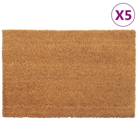 Fußmatten 5 Einheiten natürliche Kokosfaser 40x60 cm von vidaXL, Fußmatten - Ref: Foro24-155559, Preis: 49,32 €, Rabatt: %