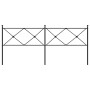 Kopfteil aus schwarzem Metall, 200 cm von vidaXL, Kopf- und Fußteile - Ref: Foro24-376540, Preis: 50,80 €, Rabatt: %