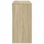 Dressing table with mirror in Sonoma oak color 80x39x80 cm by vidaXL, Bedroom Dressers - Ref: Foro24-840704, Price: 84,55 €, ...