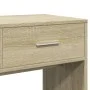 Dressing table with mirror in Sonoma oak color 80x39x80 cm by vidaXL, Bedroom Dressers - Ref: Foro24-840704, Price: 84,55 €, ...