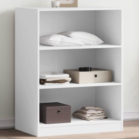 White engineered wood wardrobe 77x48x102 cm by vidaXL, Dresser Organizers and Bar Hangers - Ref: Foro24-840821, Price: 85,40 ...