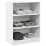 Weißer Holzwerkstoffschrank 77x48x102 cm von vidaXL, Kommoden-Organizer und Bar-Kleiderbügel - Ref: Foro24-840821, Preis: 84,...
