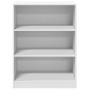 Weißer Holzwerkstoffschrank 77x48x102 cm von vidaXL, Kommoden-Organizer und Bar-Kleiderbügel - Ref: Foro24-840821, Preis: 85,...