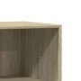 Kleiderschrank aus Sonoma-Eichenholzwerkstoff, 77 x 48 x 102 cm von vidaXL, Kommoden-Organizer und Bar-Kleiderbügel - Ref: Fo...