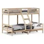 Etagenbett aus massivem Kiefernholz 90x200/120x200 cm von vidaXL, Betten und Lattenroste - Ref: Foro24-3207169, Preis: 316,79...