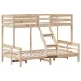 Etagenbett aus massivem Kiefernholz 90x200/120x200 cm von vidaXL, Betten und Lattenroste - Ref: Foro24-3207169, Preis: 316,79...