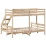 Litera de madera maciza de pino 80x200/140x200 cm de vidaXL, Camas y somieres - Ref: Foro24-3207181, Precio: 331,26 €, Descue...