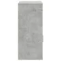 Armario almacenaje madera ingeniería gris hormigón 56,5x39x90cm de vidaXL, Taquillas y armarios de almacenamiento - Ref: Foro...