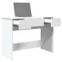 Tocador con espejo blanco 100x45x76 cm de vidaXL, Tocadores para dormitorios - Ref: Foro24-840695, Precio: 127,57 €, Descuent...