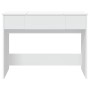 Tocador con espejo blanco 100x45x76 cm de vidaXL, Tocadores para dormitorios - Ref: Foro24-840695, Precio: 135,39 €, Descuent...