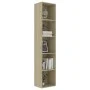 Eichenfarbenes Sperrholzregal 40x30x189 cm von vidaXL, Bücherregale und Regale - Ref: Foro24-800957, Preis: 94,21 €, Rabatt: %