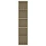 Eichenfarbenes Sperrholzregal 40x30x189 cm von vidaXL, Bücherregale und Regale - Ref: Foro24-800957, Preis: 94,21 €, Rabatt: %