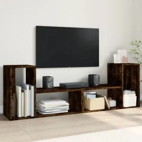 TV furniture 2 pcs engineered wood smoked oak 75x30x50 cm by vidaXL, TV Furniture - Ref: Foro24-840790, Price: 63,69 €, Disco...
