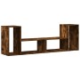 TV-Möbel, 2 Stück, Holzwerkstoff, geräucherte Eiche, 75 x 30 x 50 cm von vidaXL, TV-Möbel - Ref: Foro24-840790, Preis: 64,69 ...