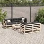 Garden sofa set 6 pieces solid pine wood by vidaXL, Garden sets - Ref: Foro24-3299286, Price: 376,49 €, Discount: %