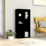 Estantería de madera contrachapada negro 50x25x106 cm de vidaXL, Librerías y estanterías - Ref: Foro24-801108, Precio: 64,76 ...