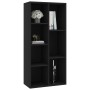 Schwarzes Sperrholzregal 50x25x106 cm von vidaXL, Bücherregale und Regale - Ref: Foro24-801108, Preis: 61,02 €, Rabatt: %