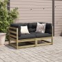 Garden sofa set 2 pieces impregnated pine wood by vidaXL, Garden sets - Ref: Foro24-3295813, Price: 138,27 €, Discount: %