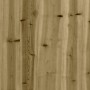 Juego de sofás de jardín 2 piezas madera de pino impregnada