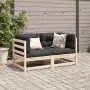 2-teilige Gartensofagarnitur mit Kissen aus massivem Kiefernholz von vidaXL, Gartensets - Ref: Foro24-3295826, Preis: 196,33 ...