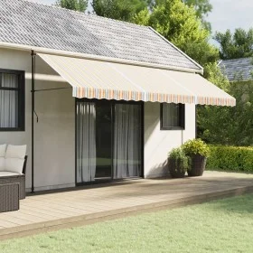 Colorful striped awning replacement fabric 5x3 m by vidaXL, Awnings - Ref: Foro24-367730, Price: 68,99 €, Discount: %