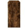 Tocador con espejo color roble ahumado 80x39x80 cm de vidaXL, Tocadores para dormitorios - Ref: Foro24-840706, Precio: 87,19 ...