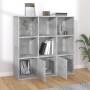 Betongraues Sperrholzregal 98x30x98 cm von vidaXL, Bücherregale und Regale - Ref: Foro24-801120, Preis: 83,15 €, Rabatt: %