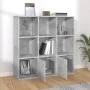 Concrete gray plywood shelf 98x30x98 cm by vidaXL, Bookcases and shelves - Ref: Foro24-801120, Price: 78,00 €, Discount: %