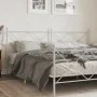 Kopfteil aus weißem Metall, 200 cm von vidaXL, Kopf- und Fußteile - Ref: Foro24-376589, Preis: 50,06 €, Rabatt: %