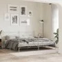 Kopfteil aus weißem Metall, 200 cm von vidaXL, Kopf- und Fußteile - Ref: Foro24-376589, Preis: 50,06 €, Rabatt: %