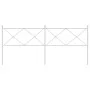 Cabecero de metal blanco 200 cm de vidaXL, Cabeceros y pies de cama - Ref: Foro24-376589, Precio: 50,02 €, Descuento: %