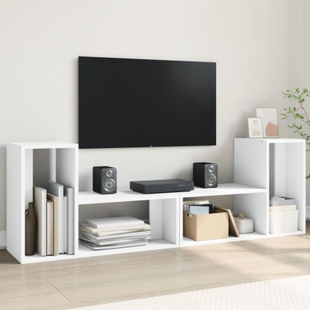 TV-Möbel 2-tlg. Holzwerkstoff weiß 75x30x50 cm von vidaXL, TV-Möbel - Ref: Foro24-840786, Preis: 56,86 €, Rabatt: %