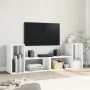TV-Möbel 2-tlg. Holzwerkstoff weiß 75x30x50 cm von vidaXL, TV-Möbel - Ref: Foro24-840786, Preis: 56,10 €, Rabatt: %
