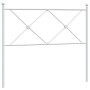 Kopfteil aus weißem Metall, 100 cm von vidaXL, Kopf- und Fußteile - Ref: Foro24-376580, Preis: 38,88 €, Rabatt: %