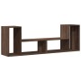 TV-Möbel, 2 Stück, Holzwerkstoff, braune Eiche, 75 x 30 x 50 cm von vidaXL, TV-Möbel - Ref: Foro24-840792, Preis: 68,06 €, Ra...